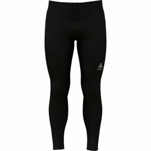 Odlo M ESSENTIAL WARM TIGHTS Pánské běžecké kalhoty, černá, velikost