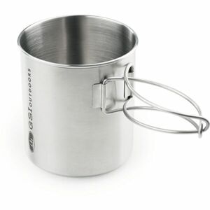 GSI Outdoors GLACIER STAINLESS BOTTLE CUP LARGE Hrnek z nerezu, stříbrná, velikost
