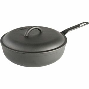 GSI Outdoors GUIDECAST 10 INCH DEEP FRYER Litinová pánev, tmavě šedá, velikost