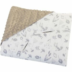 BOMIMI WRAP BLANKET (CAR) Deka do autosedačky, béžová, velikost
