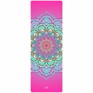 YOGGYS TRAVEL YOGA MAT 1.5 MM LOTUS BLOSSOM Podložka na jógu cestovní, růžová, velikost
