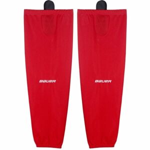 Bauer FLEX STOCK HOCKEY SOCK YTH Dětské štulpny, červená, velikost
