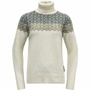 Devold SYVDE WOOL HIGH NECK Dámský rolák, béžová, velikost