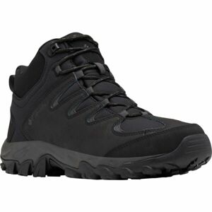 Columbia BUXTON PEAK MID WP Pánská turistická obuv, černá, velikost 45