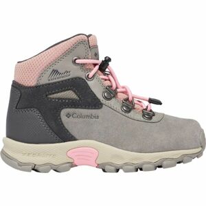 Columbia CHILDREN NEWTON RIDGE AMPED Dětské outdoorové boty, šedá, velikost 28