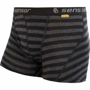 Sensor MERINO ACTIVE M Pánské trenky, černá, velikost
