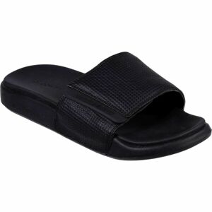 Skechers GAMBIX 2.0 Pánské pantofle, černá, velikost