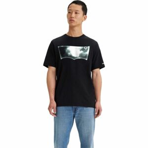 Levi's® SS RELAXED FIT TEE Pánské tričko, černá, velikost