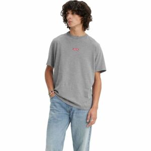 Levi's® SS RELAXED BABY TAB T Pánské tričko, šedá, velikost