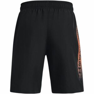 Under Armour WOVEN GRAPHIC SHORTS Chlapecké kraťasy, černá, velikost