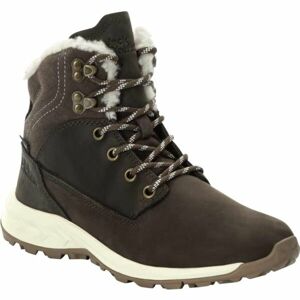 Jack Wolfskin QUEENSTOWN CITY TEXAPORE MID W Dámská zimní obuv, hnědá, velikost