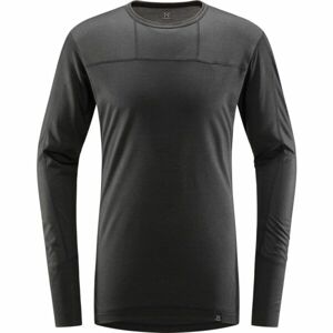 HAGLÖFS NATURAL BLEND TECH CREW NECK M Pánské triko, černá, velikost