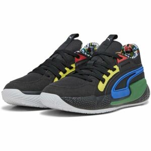 Puma COURT RIDER CHAOS TRASH TALK Pánská basketbalová obuv, černá, velikost 46