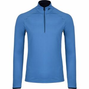 Kjus FEEL MIDLAYER HALF-ZIP M Panská střední vrstva s polovičním zipem, modrá, velikost