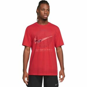 Nike DRI-FIT Pánské tričko, červená, velikost XXL