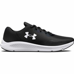 Under Armour CHARGED PURSUIT 3 Pánské běžecké boty, černá, velikost 44.5