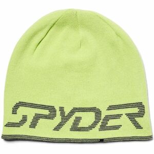 Spyder REVERSIBLE BUG Chlapecká oboustranná zimní čepice, světle zelená, velikost