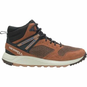 Merrell WILDWOOD SNEAKER BOOT MID WP Pánské outdoorové boty, hnědá, velikost 46.5