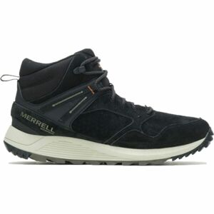 Merrell WILDWOOD SNEAKER BOOT MID WP Pánská outdoorová obuv, černá, velikost 46.5