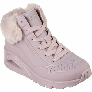 Skechers UNO Dívčí zateplená obuv, růžová, velikost