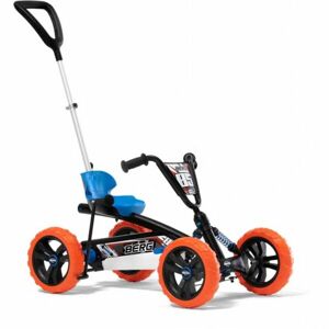 BERG BUZZY NITRO 2-in-1 Šlapací motokára, černá, velikost