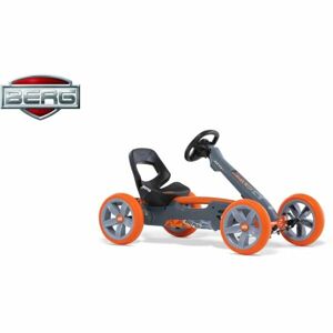 BERG REPPY RACER Dětská šlapací motokára, šedá, velikost