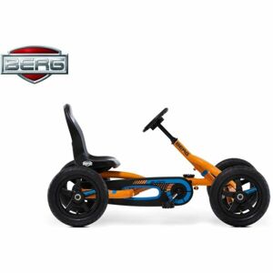 BERG BUDDY Šlapací motokára, oranžová, velikost