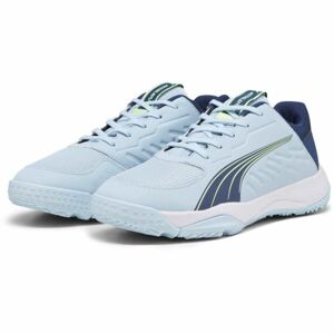 Puma ACCELERATE JR Juniorská indoorová bota, světle modrá, velikost 34