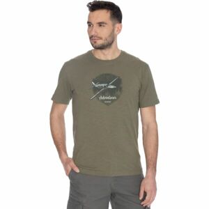 BUSHMAN GRISSOM Pánské tričko, khaki, velikost