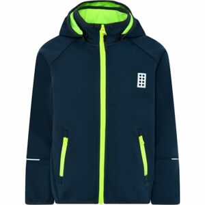 LEGO® kidswear LWSKY 764 Chlapecká softshellová bunda, tmavě modrá, velikost