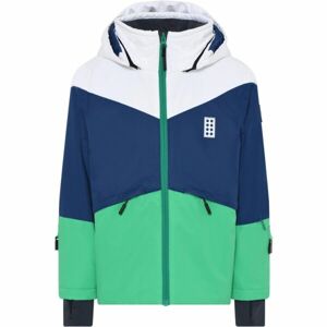 LEGO® kidswear LWJESTED 708 Dětská lyžařská bunda, světle zelená, velikost