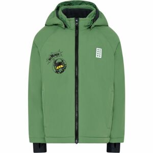 LEGO® kidswear LWJESSE 607 Chlapecká zimní bunda, zelená, velikost
