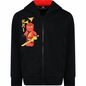 LEGO® kidswear LWSTORM 719 Chlapecká mikina, černá, velikost