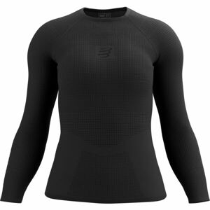Compressport ON/OFF BASE LAYER LS TOP W Dámské termotriko, černá, velikost