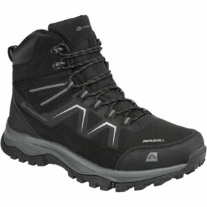 ALPINE PRO SANTIS MID Pánská outdoorová obuv, černá, velikost