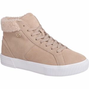 Tommy Hilfiger VULC SUEDE SNEAKER HI Dámské tenisky, béžová, velikost