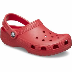 Crocs CLASSIC CLOG K Dětské pantofle, červená, velikost 33/34
