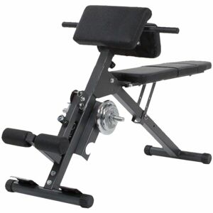 FINNLO AB & BACK TRAINER Posilovací lavice, černá, velikost