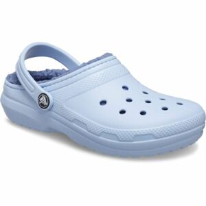 Crocs CLASSIC LINED CLOG T Dívčí nazouváky, světle modrá, velikost 19/20