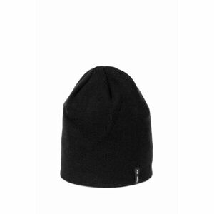 Finmark WINTER HAT Zimní pletená čepice, černá, velikost UNI