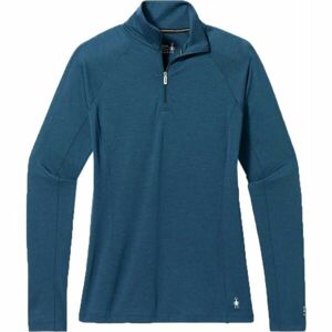 Smartwool W CLASSIC ALL-SEASON MERINO BL 1/4 ZIP B Dámské triko, modrá, velikost