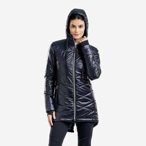 Swix MAYEN COAT W Zateplený volnočasový dámský kabát, černá, velikost