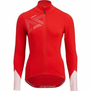 SILVINI CALVANA W Dámský zateplený silniční dres, červená, velikost