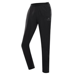 Kalhoty pánské dlouhé ALPINE PRO ZEREC s COOL DRY černé Velikost: S