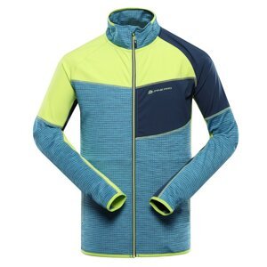 Mikina pánská ALPINE PRO ONNEC 2 s COOL DRY modrá Velikost: XL