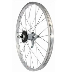 Remerx Kolo zapletené 20" torpedo Velosteel 36 děr stříbrné CnSpoke