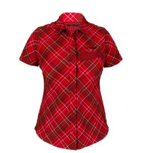 Košile krátká dámská HAVEN Agness Slimfit červená Velikost: XL