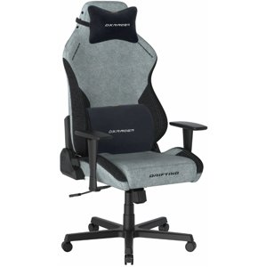 Herní židle DXRacer DRIFTING šedo-černá, látková