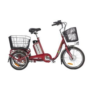 Elektrokolo Spirit SHOPPING2, tříkolka červená, 250W, 36V/18Ah