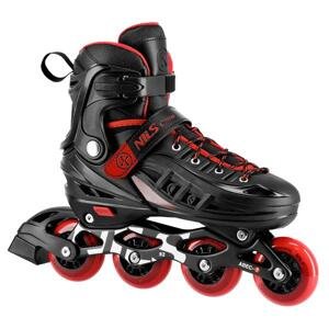 Kolečkové brusle NILS Extreme NA18811A Cypher červené Velikost: M(34-38)
